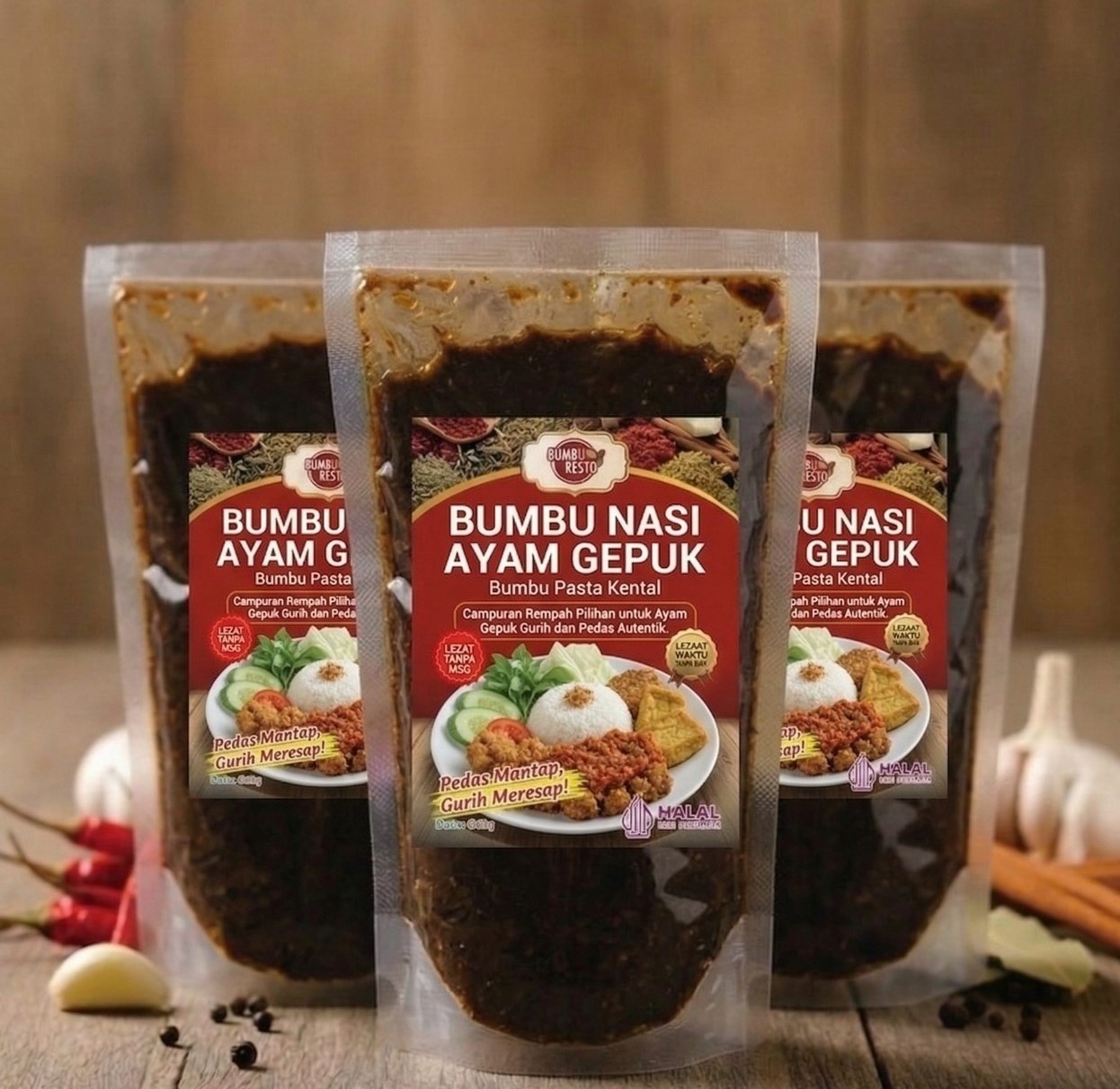 Bumbu Nasi Ayam Gepuk